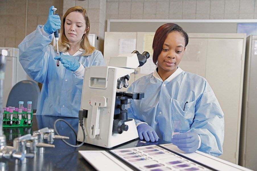 Medical Lab Students